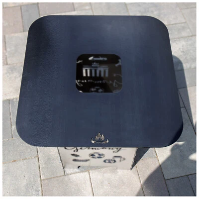 TEILEPLUS24 Grillplatte | Grillring | Feuerplatte | BBQ-Platte | Plancha