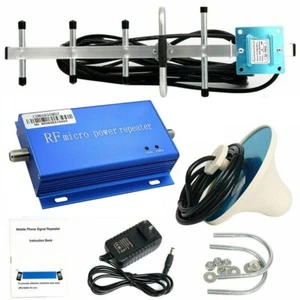 Cell Phone Signal Booster Home 3G 4G 850MHz CDMA Booster Amplifier Repeater Kit - Picture 1 of 12