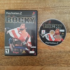 Rocky Sony PlayStation 2 PS2 Video Game 2002 Sylvester Stallone 80's Movie