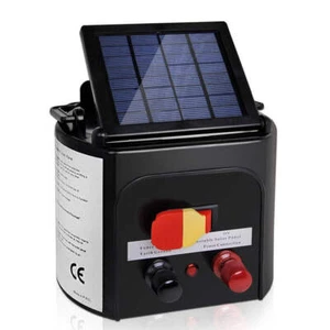 Giantz Fence Energiser 5KM Solar Powered 0.15J Electric Fencing Charger - Picture 1 of 6