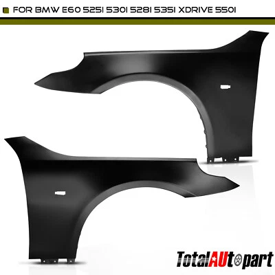 2 piezas guardabarros delantero derecho y derecho BMW 525i E60 2004-2007 528i 530i 535i xDrive 550i Foto 1 de 4