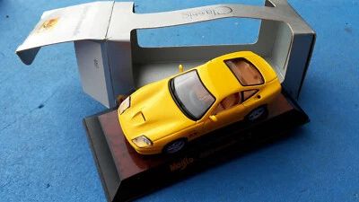 Maisto 31502 - FERRARI 550 Maranello 1:43 jaune - Photo 1/4
