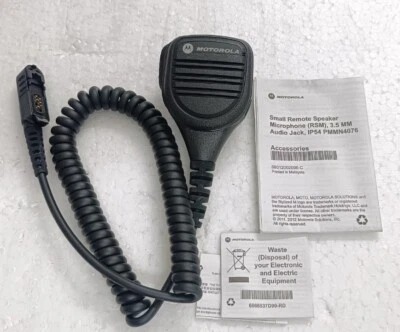 MOTOROLA PMMN4076A  REMOTE SPEAKER MICROPHONE FREE FAST DELIVERY - Image 1 of 4