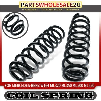 2x Muelles helicoidales delanteros izquierdo y derecho para Mercedes W164 ML350 ML500 ML550 2008-2011 Foto 1 de 4
