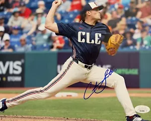 Cade Smith Signed Autographed Cleveland Guardians 8x10 Photo JSA COA - Picture 1 of 2