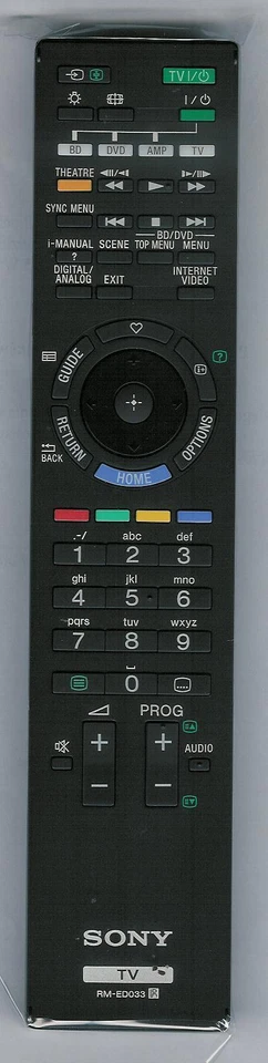 Télécommande d'origine Sony RM-ED022 Neuve Libre P&V - Photo 1/1