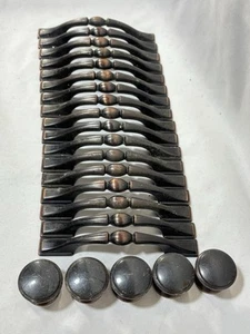 Amerock Cabinet Drawer Pulls Brass Roman Bronze Finish 3”  D326992 Lot Of 21 - Picture 1 of 24