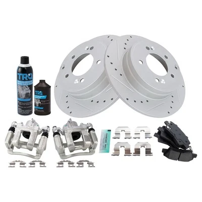 Rear Brake Pad & Rotor Kit Fits 11-15 Hyundai Sonata Kia Optima - Image 1 of 4