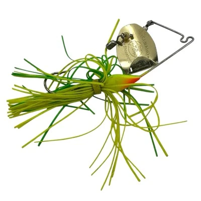 BASS PRO SHOESTRING TORNADO SPINNERBAIT • SPINNER ORO AMARILLO VERDE Foto 1 de 4