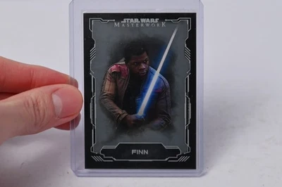 2017 Topps Star Wars Masterwork Finn #39 Silver Parallel 59/99 - Image 1 of 3