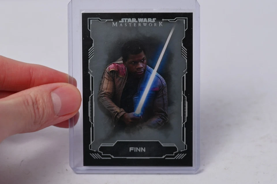 2017 Topps Star Wars Masterwork Finn #39 Silver Parallel 59/99 - Image 1 of 3