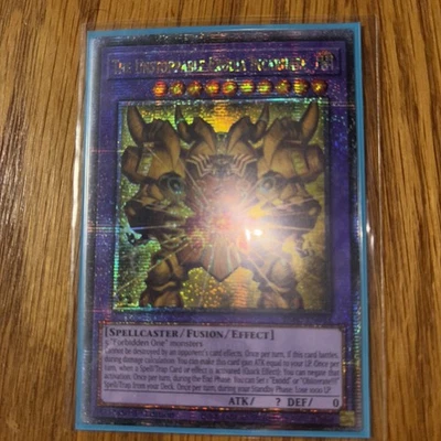 The Unstoppable Exodia Incarnate QUARTER CENTURY SECRET RARE Yu-Gi-Oh - Image 1 of 2