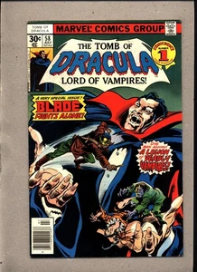 TOMB OF DRACULA #58_JULI 1977_VG/F_"BLADE FIGHTS ALONE"_BRONZE AGE HORROR! - Bild 1 von 2