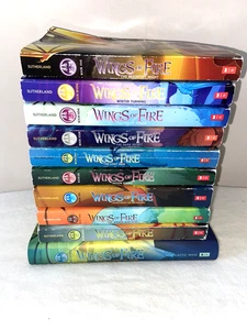 Lot 10 Wings of Fire Tui T Sutherland + Graphic Novel & Legends Books 2-10 & 15 - Picture 1 of 19