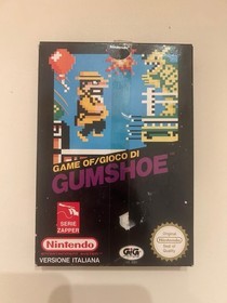 Gumshoe Nintendo NES PAL A ITA Italiano COMPLETO Mattel Con Manuale