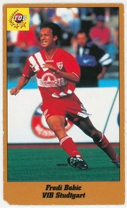 Magic Sport German ID Cards 1995-1996 RARE- Fußball 108 - Fredi Bobic - VfB - Bild 1 von 2