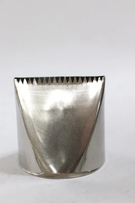 Punta de pastelería cinta Ateco acero inoxidable plata pequeña 790 Foto 1 de 3