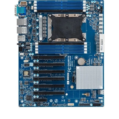 GIGABYTE MU71-SU0 LGA3647 ATX Motherboard Intel Xeon C621 Chipset DDR4 memory - Image 1 of 2