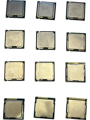 Intel Job Lot 12 Mixed Lot Processors Core 2 Duo Pentium E5700 Quad CPUs i3 i5 - image 1 of 4
