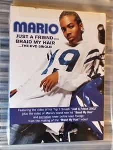ORIGINAL MARIO Just A Friend 2002 DVD BRAID MY HAIR SEALED HIP HOP RAP R&B SOUL - Imagen 1 de 3