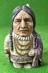 2007 Harmony Kingdom Ball ~ Pot Bellys Historical ~ SITTING BULL ~ 2-3/4" NO BOX - Picture 1 of 9