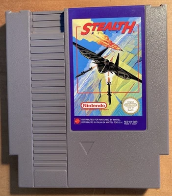 NES ~ STEALTH - ATF ~ Nintendo Game 3 Screw NES-LH-GBR Game Cart Only Pal - Image 1 of 4