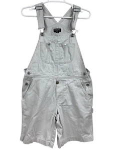 Vintage Ralph Lauren Women’s Overalls Shortalls White Size XS Polo Jeans Co EUC - Picture 1 of 7