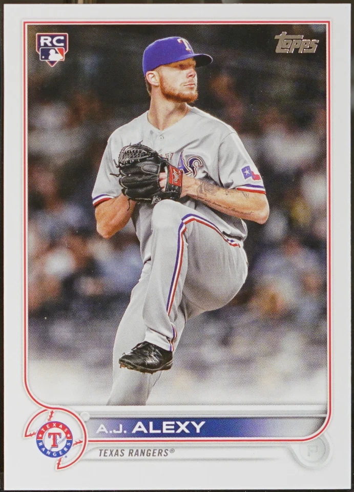 2022 Topps Baseball A.J. Alexy #547 NM - Image 1 of 1