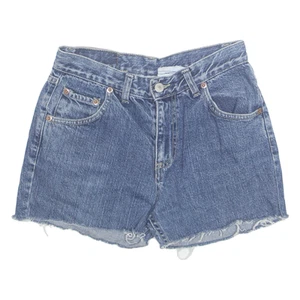 LEVI'S 525 Womens Denim Shorts Blue XS W25 - Picture 1 of 6