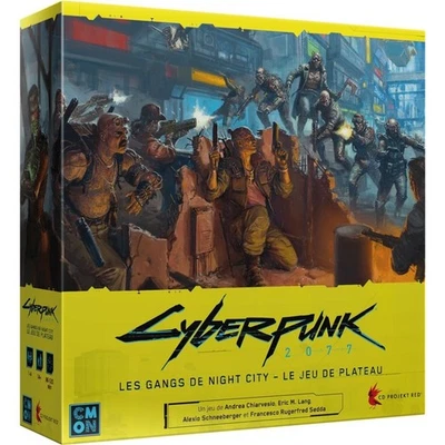 Cyberpunk 2077 : Les Gangs de Night City - Le jeu de plateau - Cmon - Photo 1/2