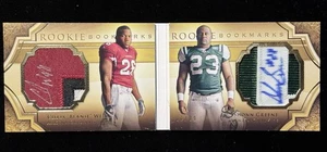 2009 Exquisite Chris "Beanie" Wells Shonn Greene Jets Rookie Patch Auto #'d /99 - Picture 1 of 3