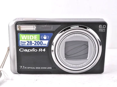 Ricoh Caplio R4 银色 600 万像素 2.5" LCD 7.1 倍光学变焦手持式数码相机 — 第 1/4 张图片