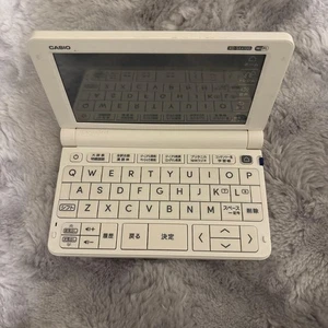 CASIO EX-word dizionario elettronico bianco CASIO giapponese - Foto 1 di 3