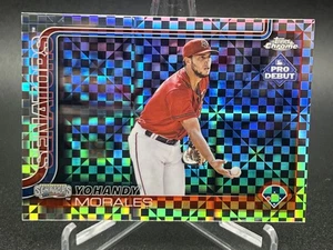 2025 Topps Pro Debut Yohandy Morales Chrome X-Fractor #PDC-158 - Picture 1 of 2
