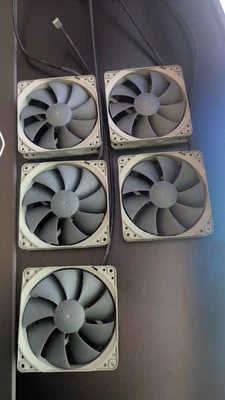 Noctua NF-P12 Redux 1700 PWM PC Case Fan x 5 - Image 1 of 4