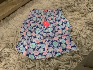 Womens Simply Southern skirt size S multicolor w/seashells new w/tags - Picture 1 of 2