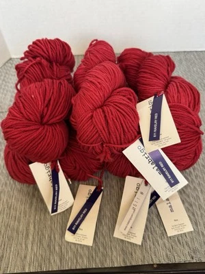 Fio MALABRIGO RIOS ~ Cor #611-Vermelho Ravelry ~ 210yds/100g ~ 100% lã merino SW - Imagem 1 de 4