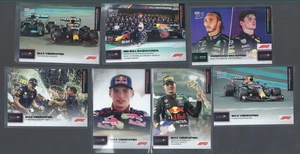 2021 - TOPPS NOW F1 - MAX VERSTAPPEN - RED BULL - SUPERB LOT OF 7 CARDS - EX - Picture 1 of 2