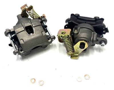 Par de pinzas de freno eléctrico de conversión de freno de disco trasero con pastillas 80-85 CADILLAC SEVILLE Foto 1 de 4