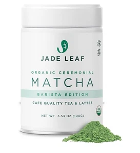 Polvo de té verde Matcha orgánico de grado ceremonial - edición barista, 3,53 oz - Imagen 1 de 5