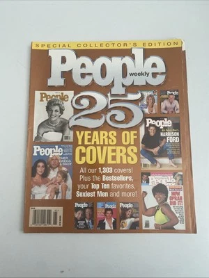 People Magazine 25 Years Of People Covers Vintage People Weekly Collector’s Ed. - Image 1 of 4