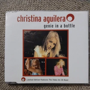 ๐ฟ CHRISTINA AGUILERA GENIE IN A BOTTLE 3 Track CD Single ENHANCED VIDEO - Picture 1 of 3