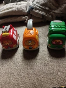 Vtech Go Go Smart Wheels Gary Garbage Truck Interactive Lights Sound Tow Fire - Picture 1 of 4