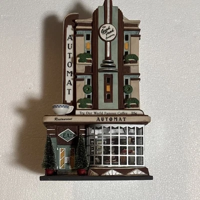 Department 56 Christmas in the City Clark Street Automat mit Box und Licht GEBRAUCHT - Bild 1 von 4