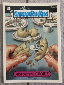 Garbage Pail Kids OS13 GPK Original 13th Series Misfortune Cookie Card 509a - Bild 1 von 2