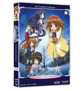 Kanon: The Complete Collection SAVE (4 DVD Set, 2009) 1-24 Anime Vtg USA - Foto 1 di 9