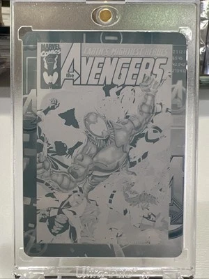2012 Avengers Trading cards - Printing plate (Cyan) #A5 The Avengers Vol.3 #22 - Image 1 of 2