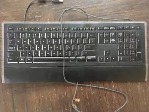 logitech y-uy95 illuminated wired keyboard - Picture 1 of 2