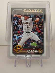 2024 Topps UPDATED SERIES PAUL SKENES RC Rookie Debut #US288 Pirates - Bild 1 von 2