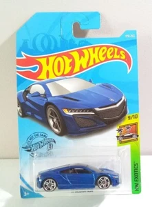 MATTEL HOT WHEELS HW EXOTICS 2017 ACURA NSX - BLUE - C4982 - SEALED BLISTER PACK - Foto 1 di 5